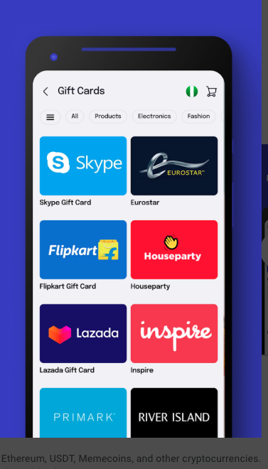 Switchive Crypto Commerce App